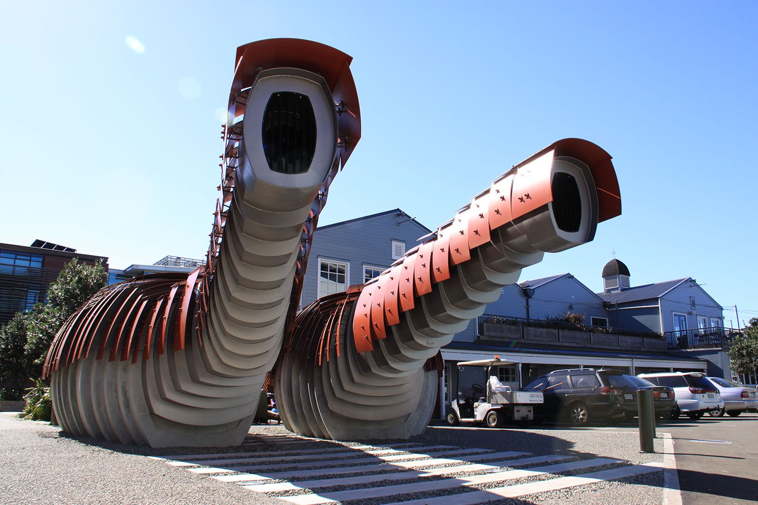 Kumutoto Toilets, New Zealand