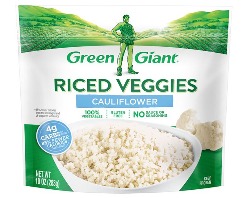 green giant cauliflower riced veggies bag