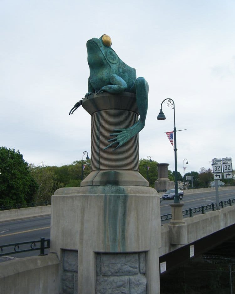 The Frog Bridge, Willimantic, Connecticut