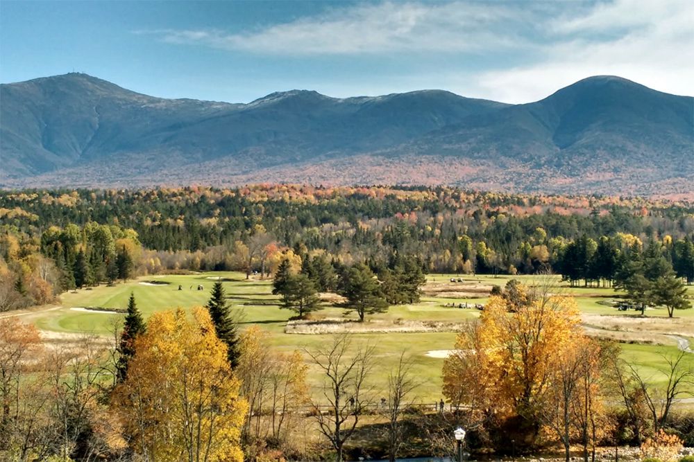 Main Dining Room At Omni Mount Washington Resort in Bretton Woods, New Hampshire