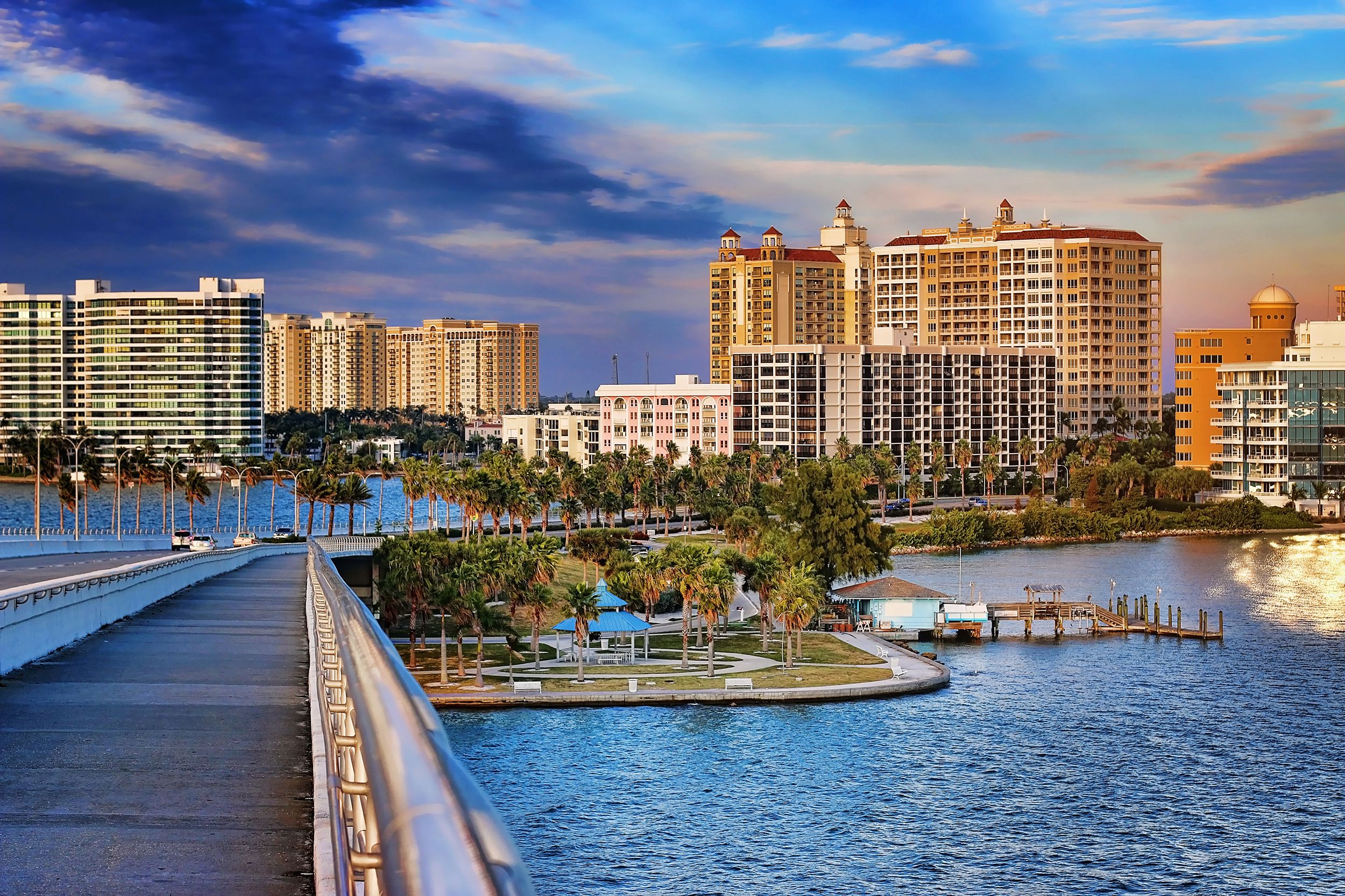downtown Sarasota, Florida
