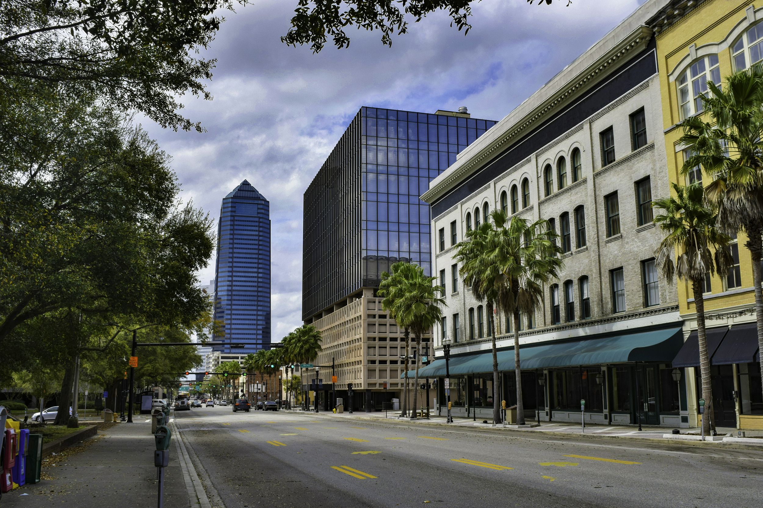 downtown Jacksonville, Florida