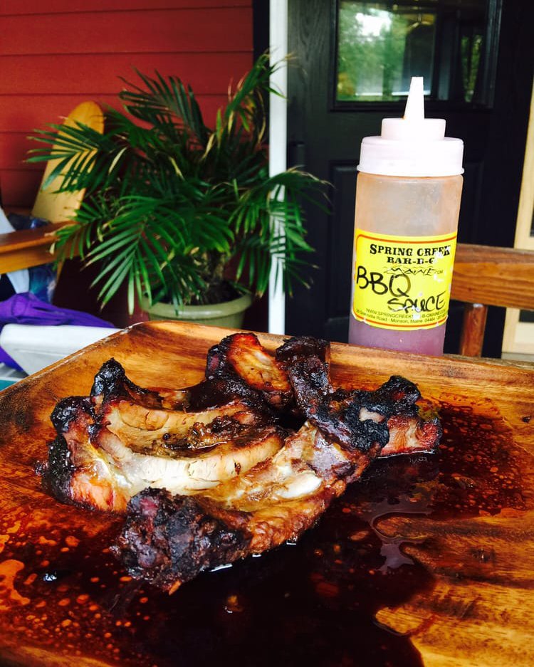 Spring Creek Bar B-Q in Monson, Maine