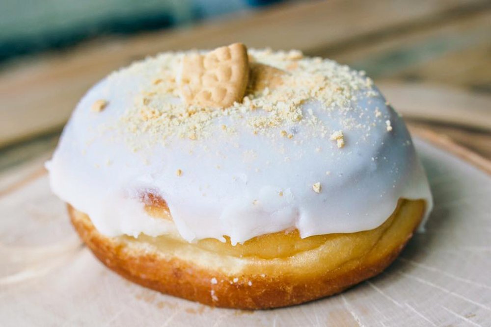 Guava and Cheese Doughnut