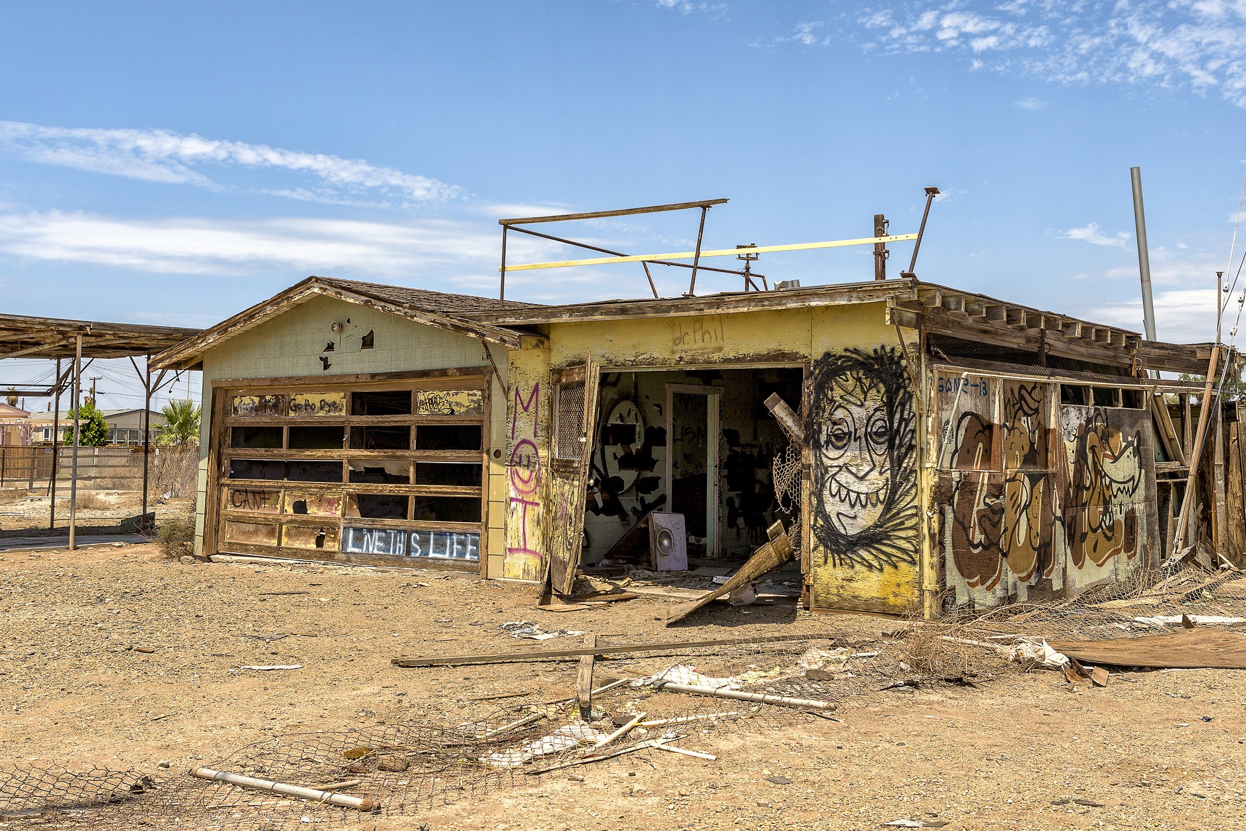 Salton Riviera near Los Angeles, California