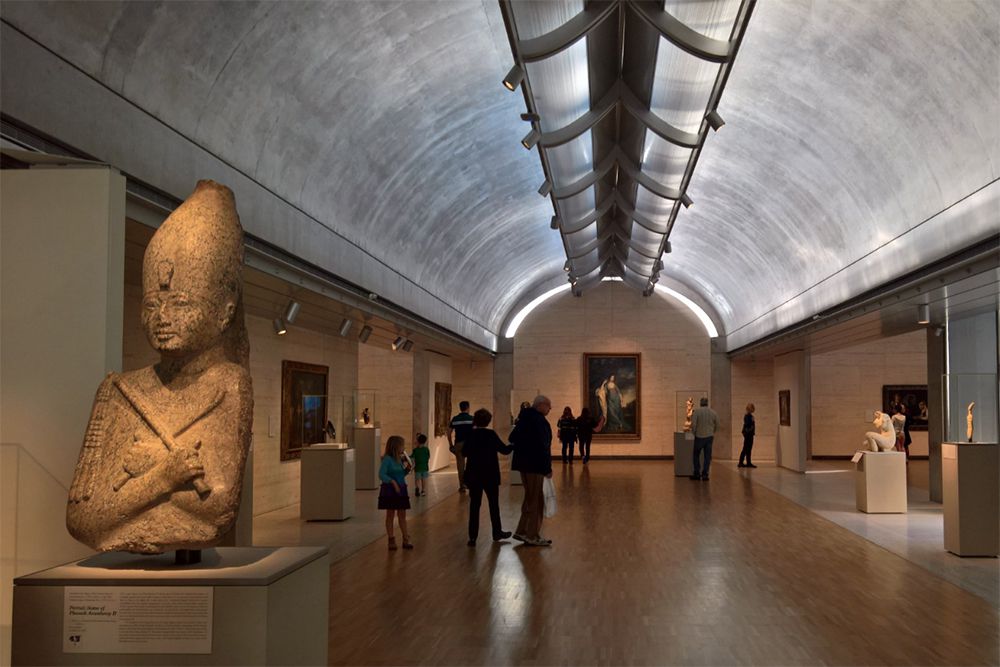 Kimbell Art Museum in Fort Worth, Texas