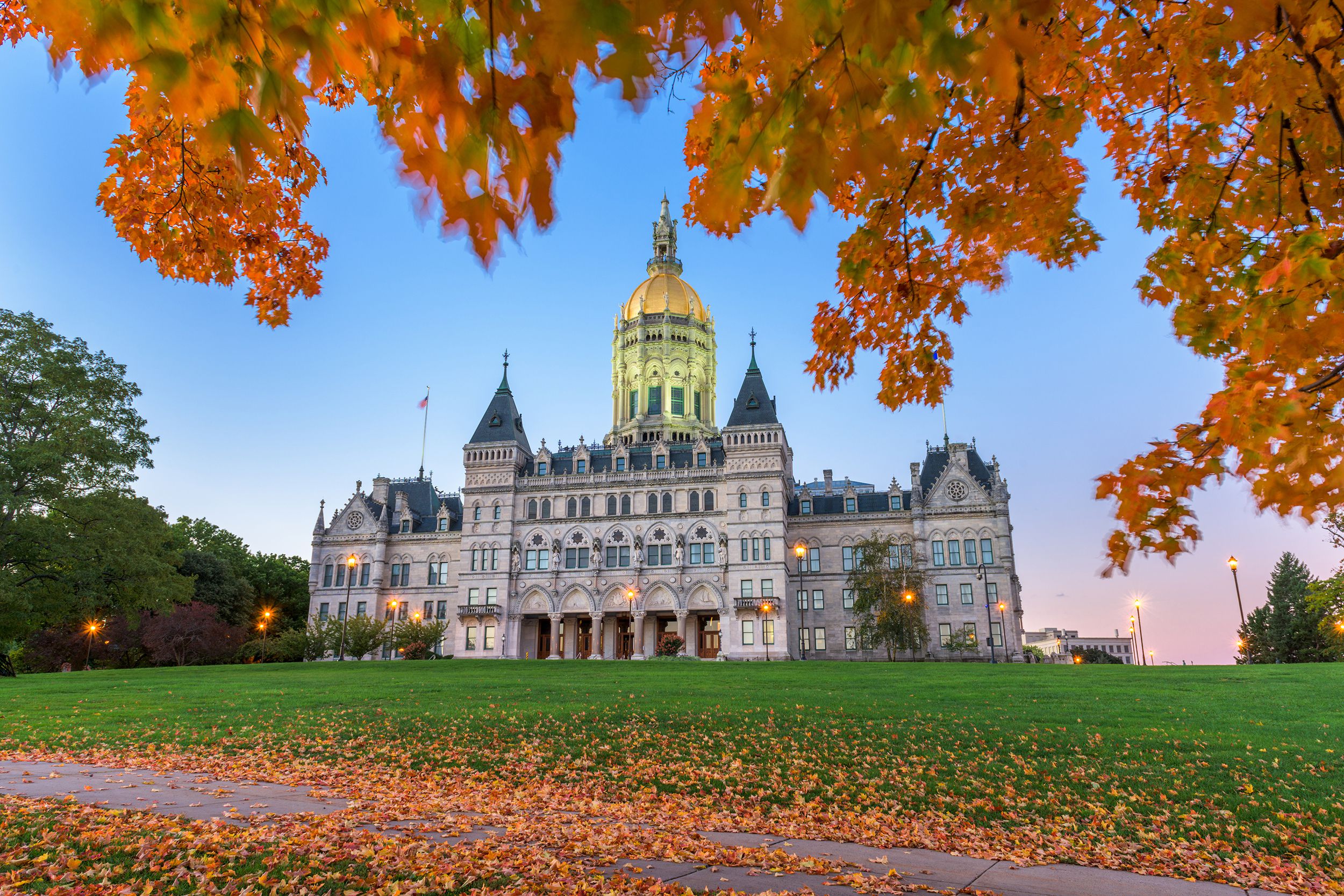 State Capitol & Legislative Office Building in Hartford, Connecticut