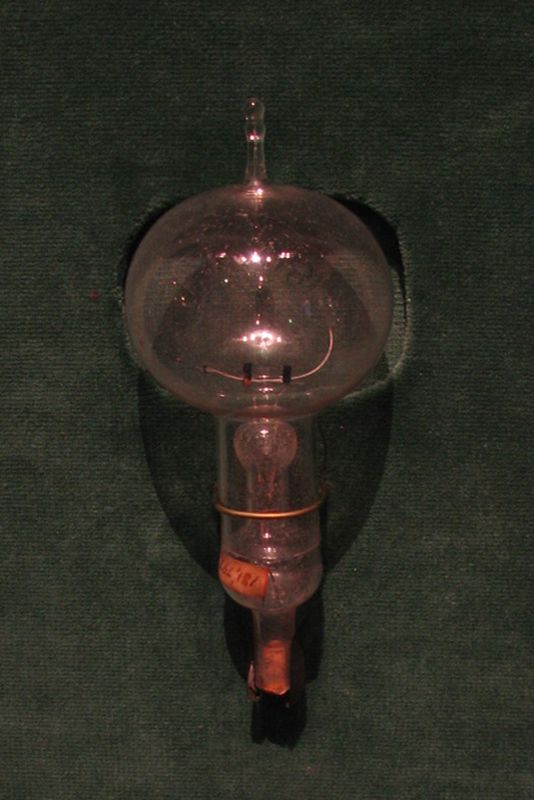 Original Carbon-Filament Bulb, Thomas Edison National Historic Park