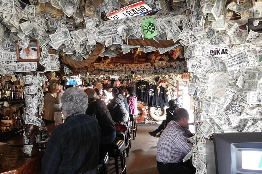 Salty Dawg Saloon in Homer, Alaska