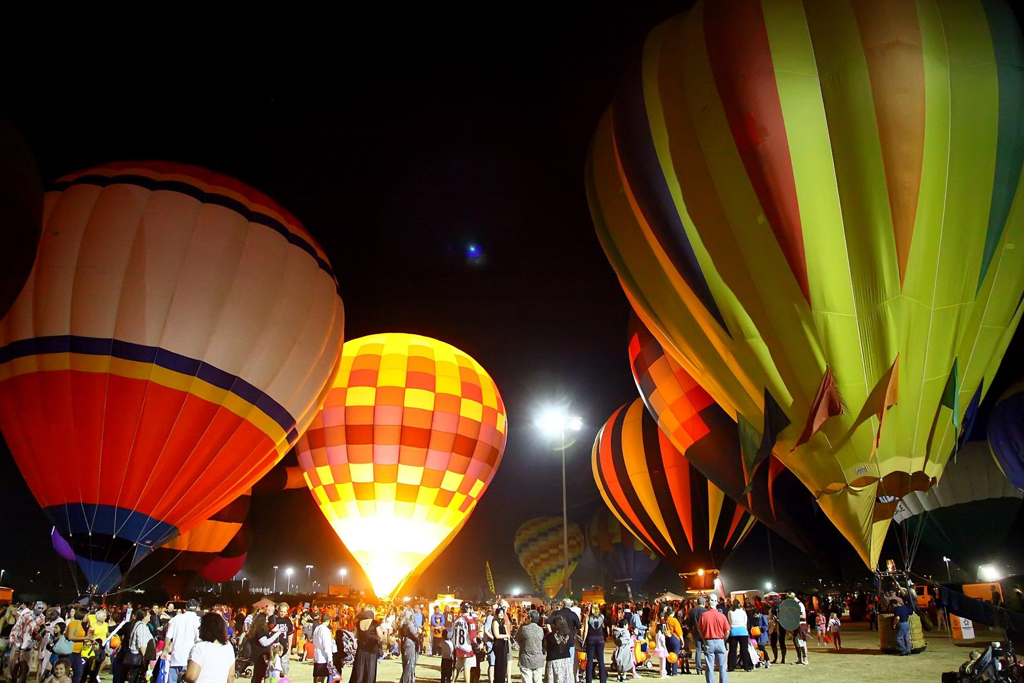 Salt River Fields Balloon Spooktacular, Scottsdale, Arizona