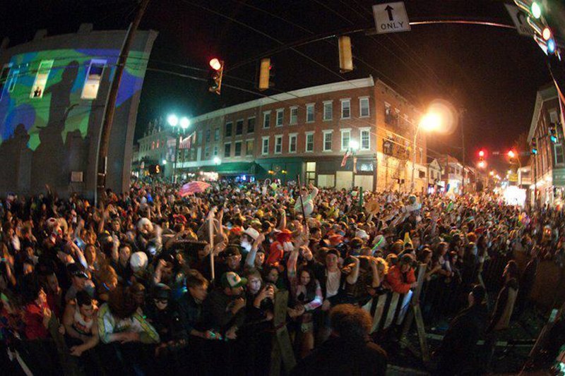 Athens Halloween Block Party, Athens, Ohio
