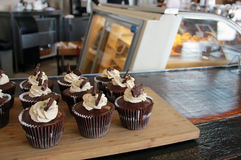Chocolate Blackout Cupcake, Groundswell, St. Paul, Minnesota