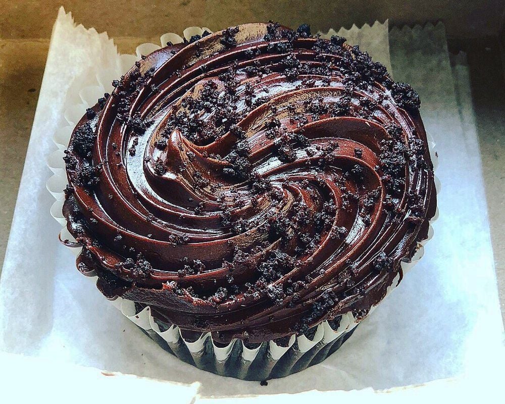Brooklyn Blackout Cupcake, Two Little Red Hens, New York City, New York