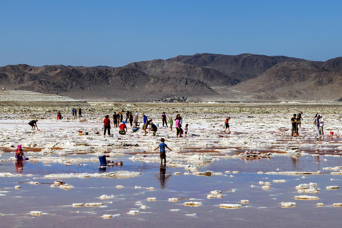 Gem-O-Rama at Searles Lake Bed, Trona, California