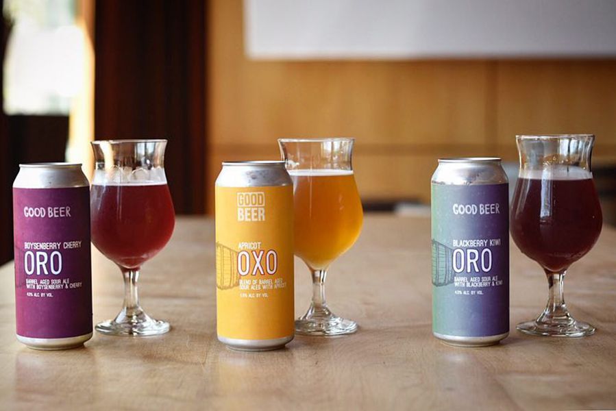 fruity brews from the good beer company