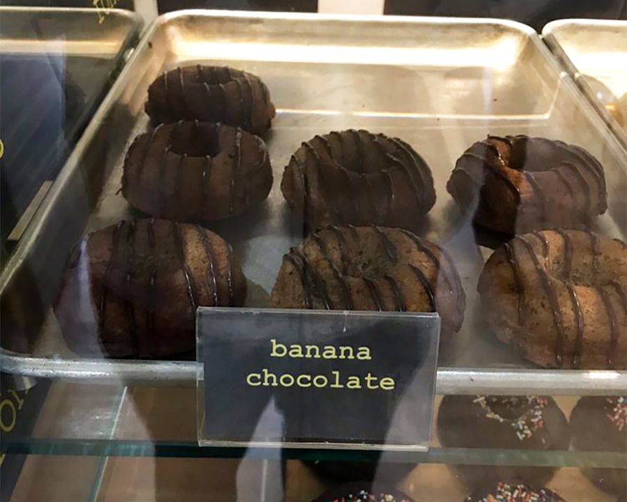 Banana Chocolate Donut from Fonuts