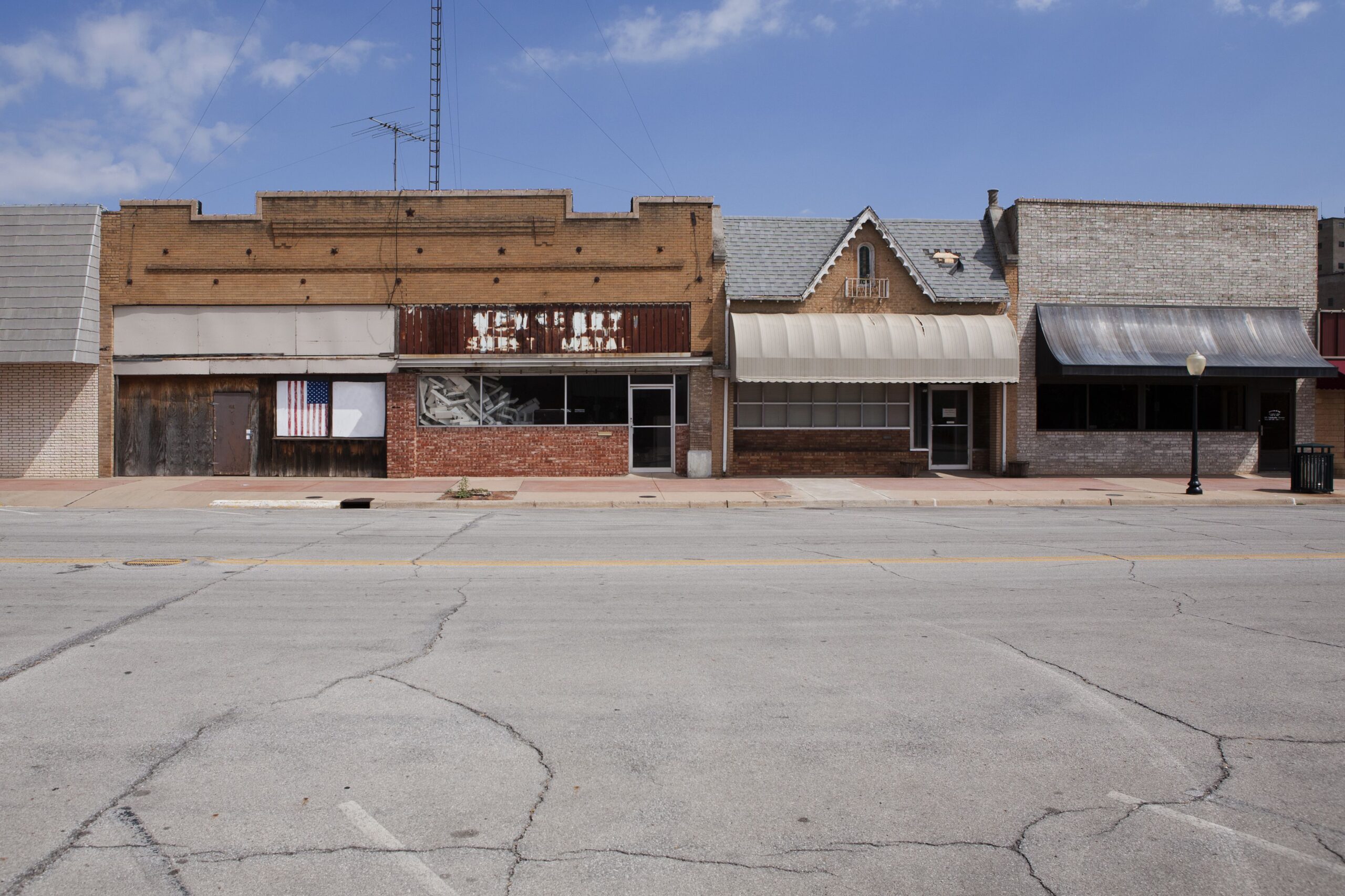 main street of chickasha, oklahoma