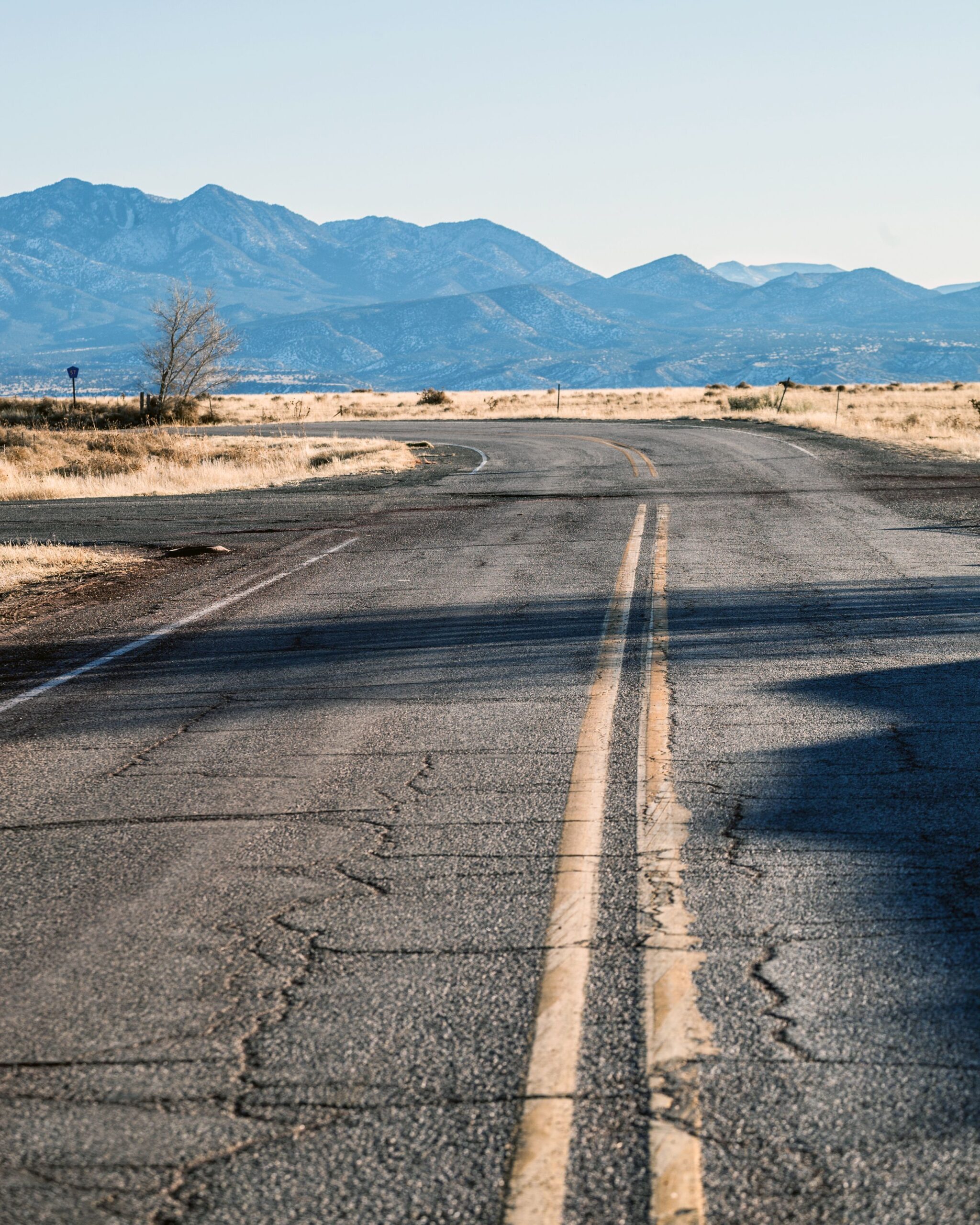 cracked road