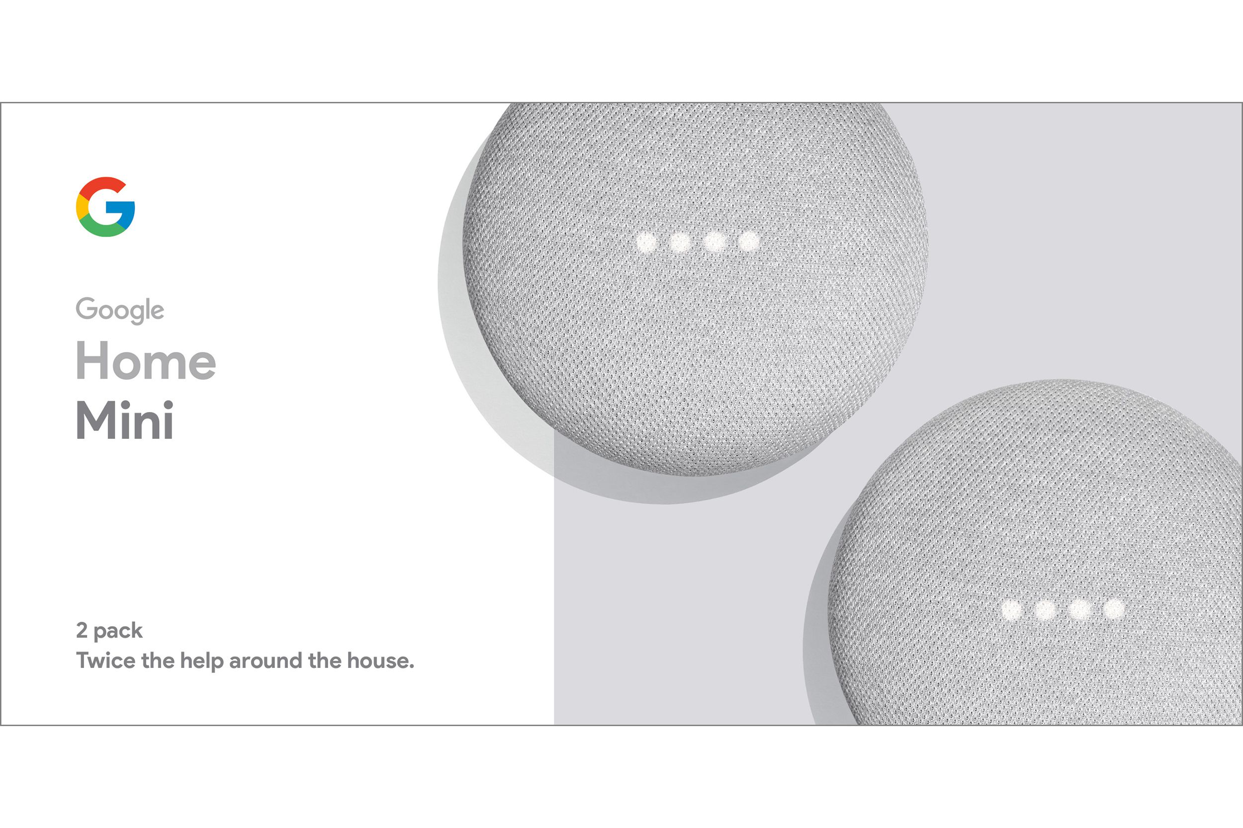 Google Home Mini, 2 ct.