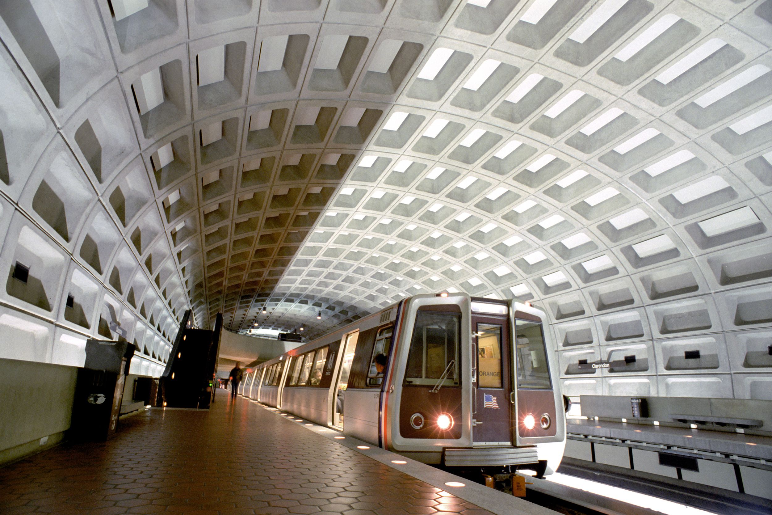 Washington, D.C. metro train