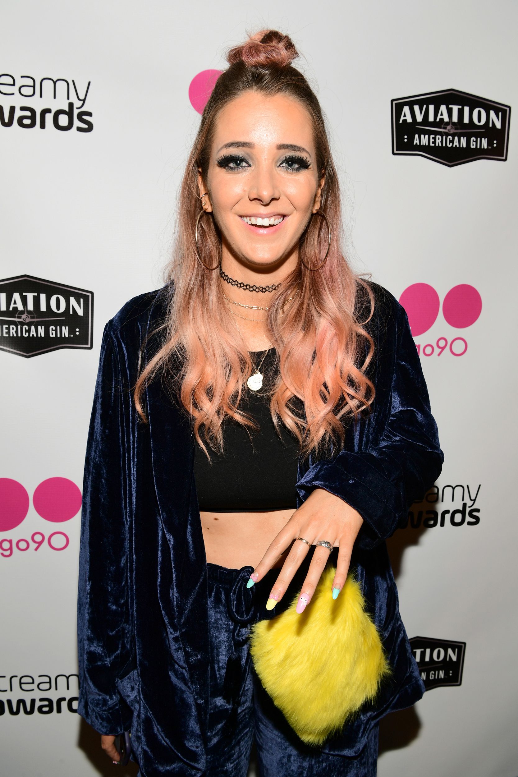 Jenna Marbles at go90 + Streamys After Party at Poppy on September 26, 2017 in Los Angeles, California.