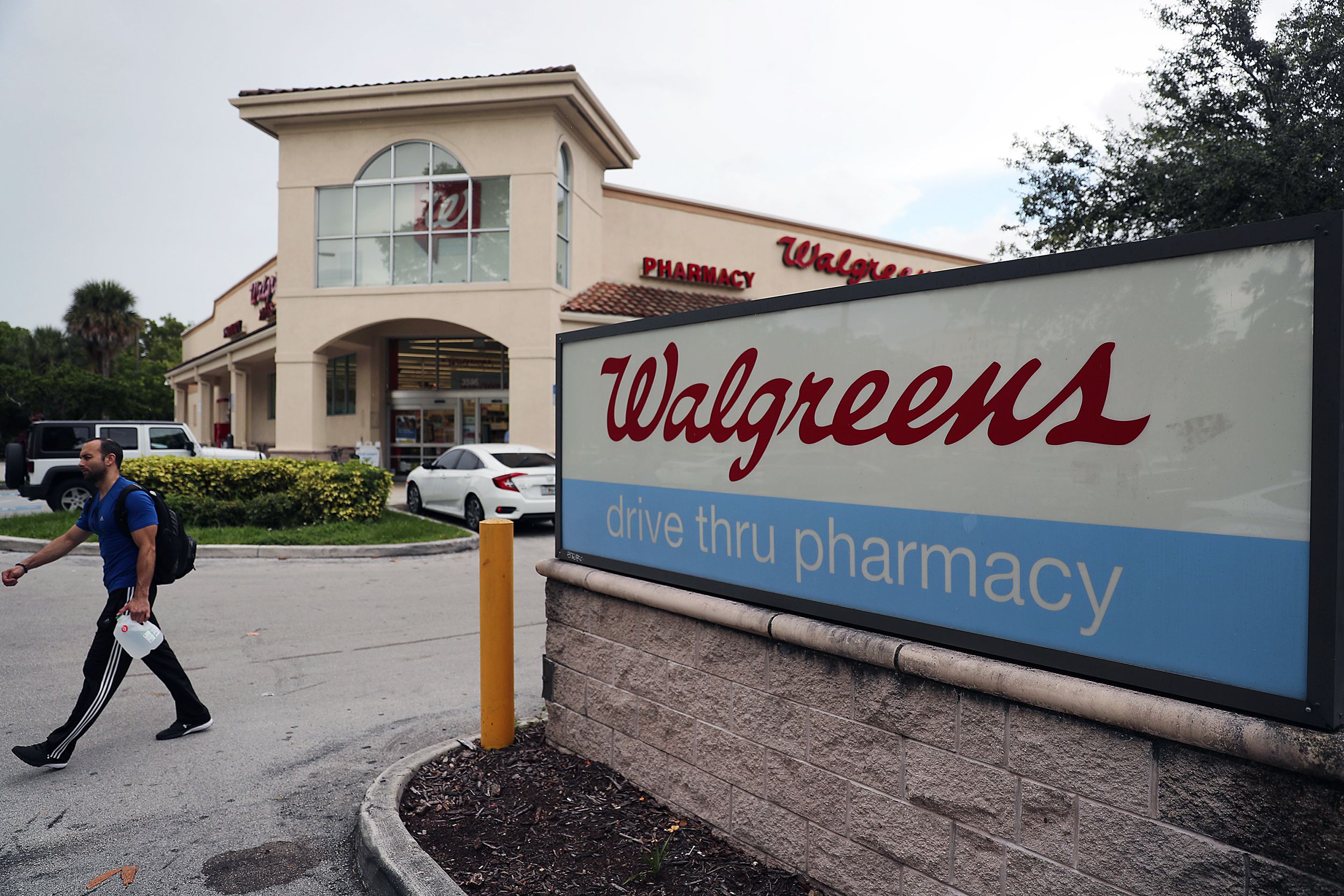 A Walgreens store is seen on August 07, 2019 in Miami, Florida. Walgreens announced plans to close 200 of its approximately 9,560 American stores.