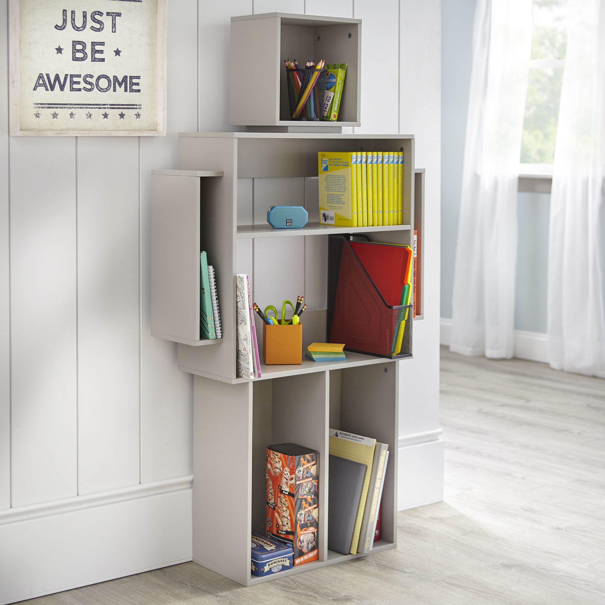Mainstays Kids Robot-Shaped Bookshelf