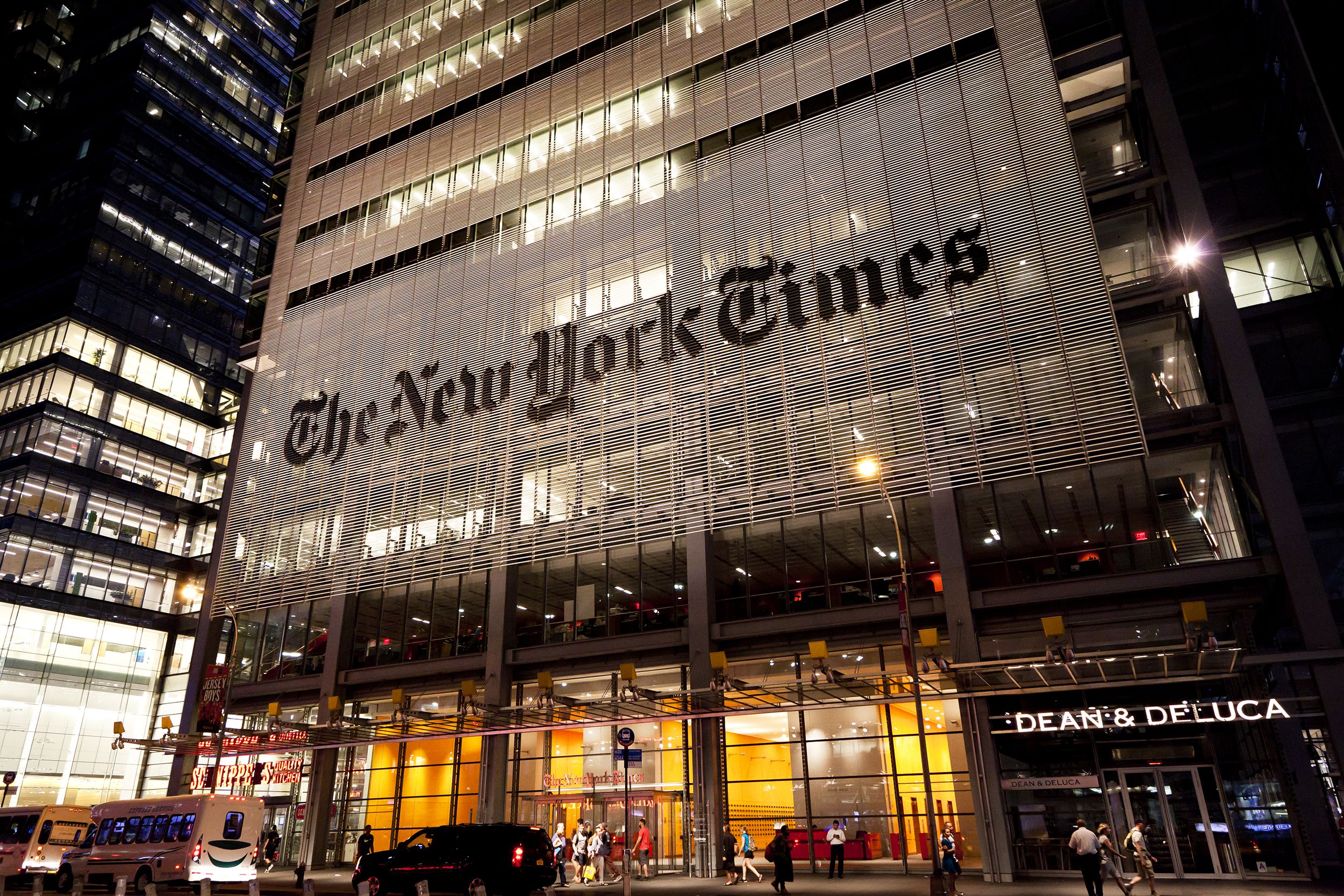 Headquarters of The New York Times, New York, NY