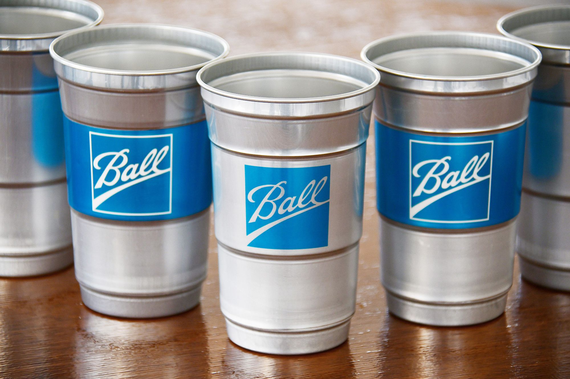 Ball aluminum cups