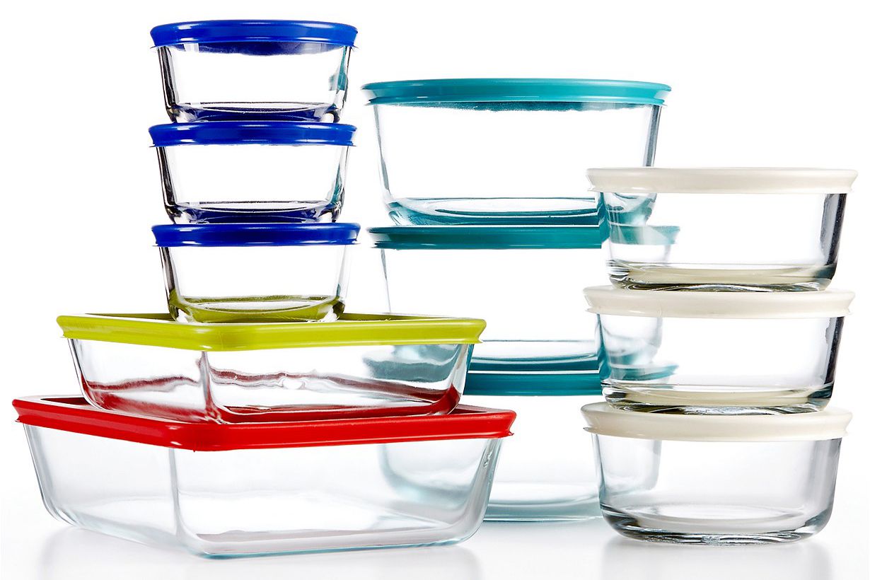 Pyrex 22-Piece Food Storage Set