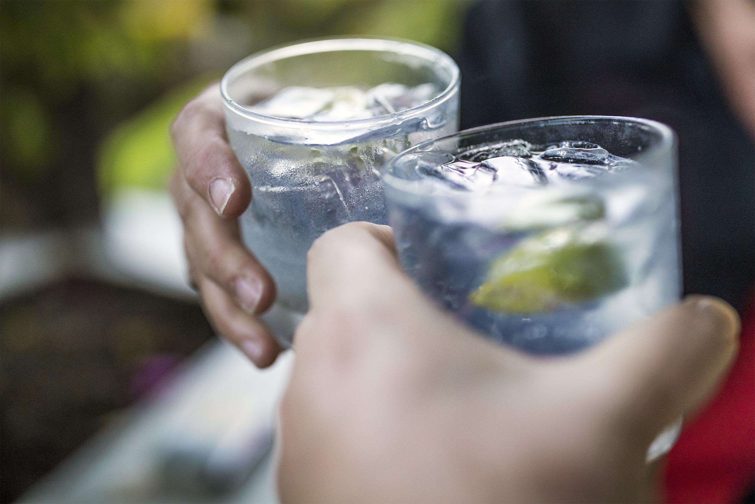Toasting soda water