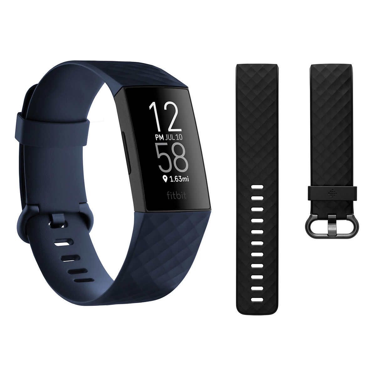 Fitbit Charge 4 Fitness Tracker Bundle