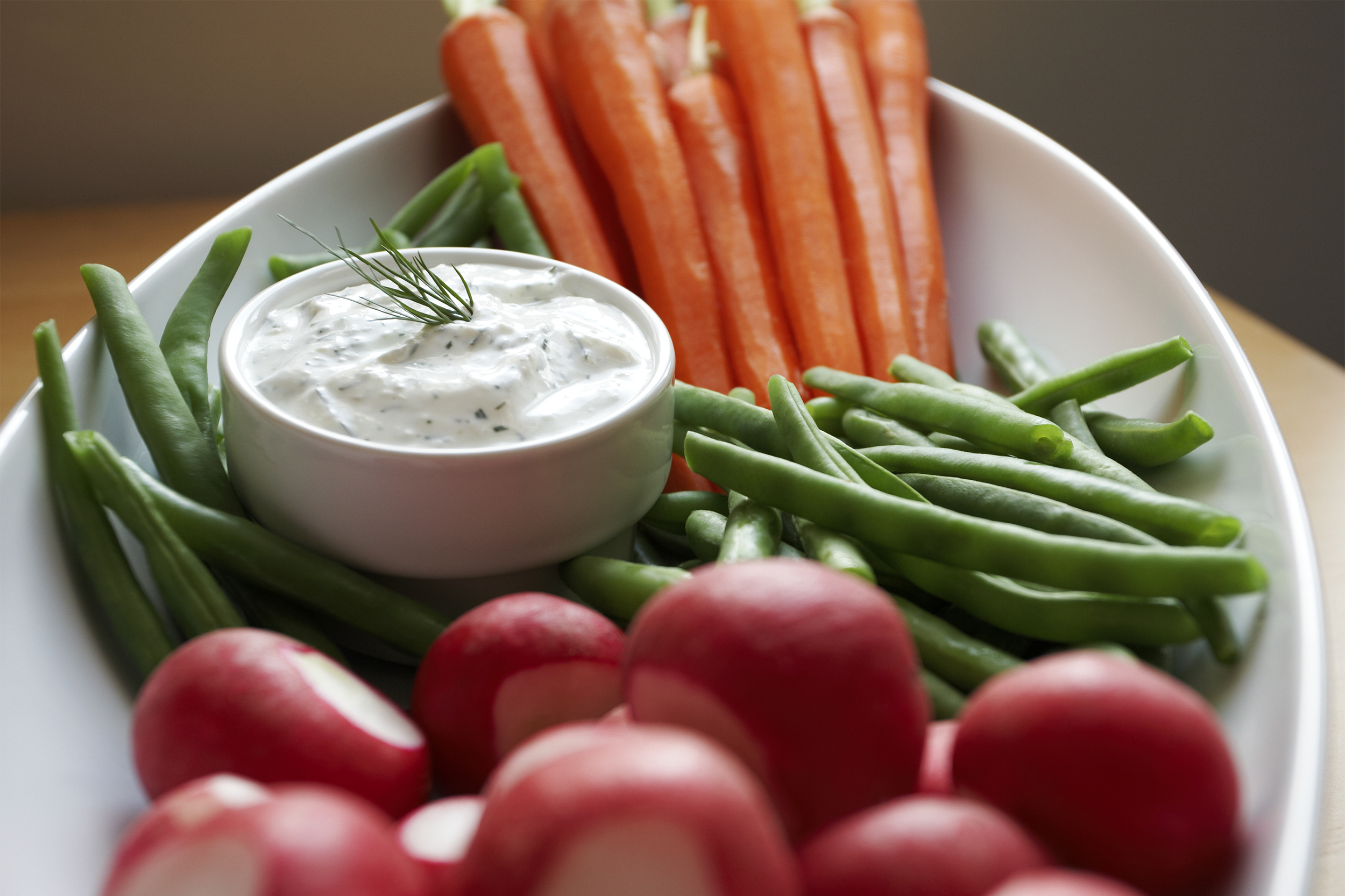 Greek Yogurt Dip with vegetables