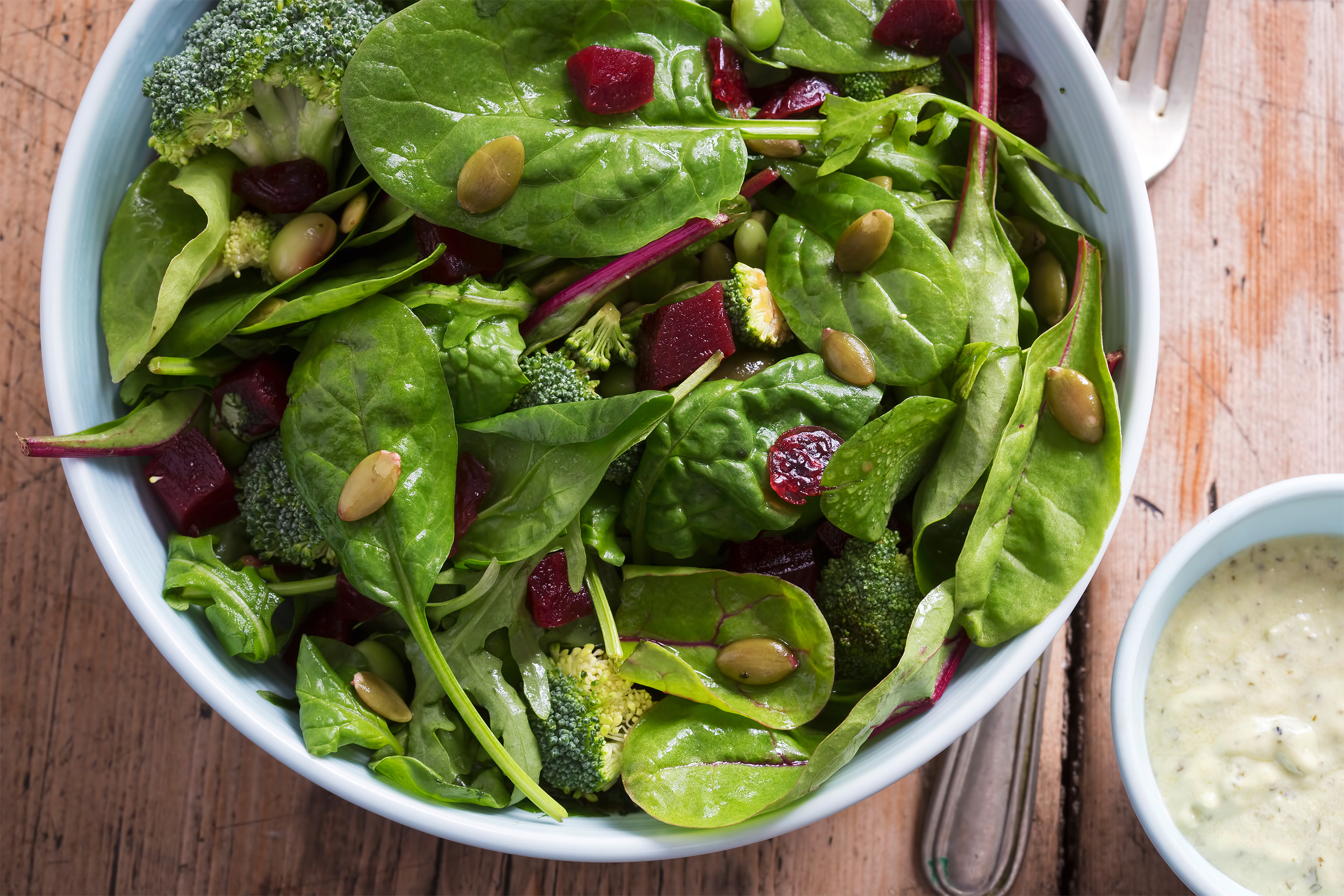 Spinach salad