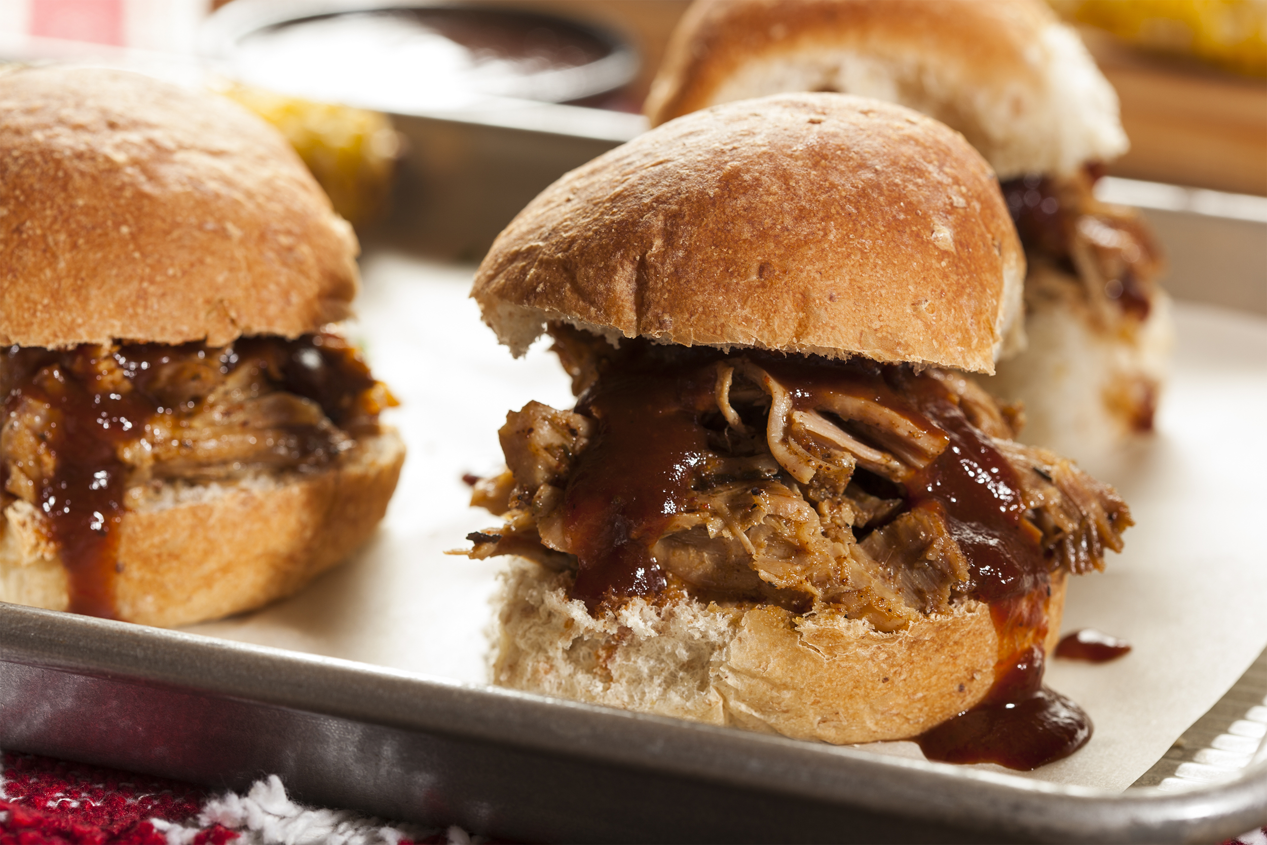Sweet and Tangy Slow Cooker BBQ Turkey Thighs