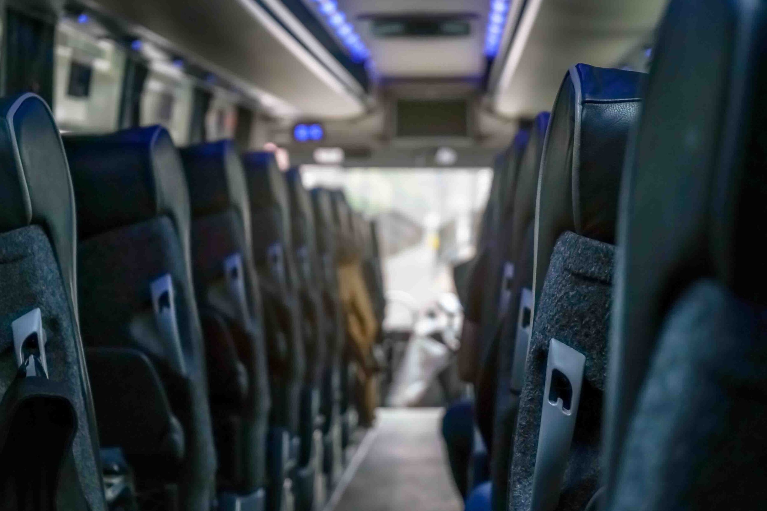 travel bus interior