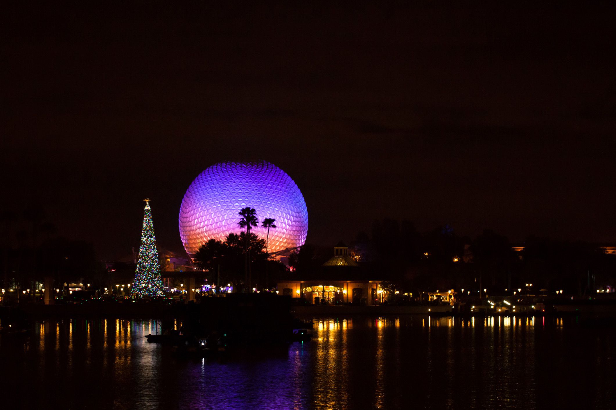 epcot at christmas
