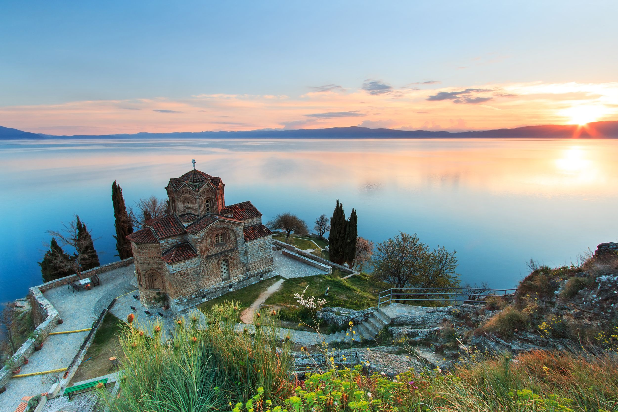Lake Ohrid, Macedonia