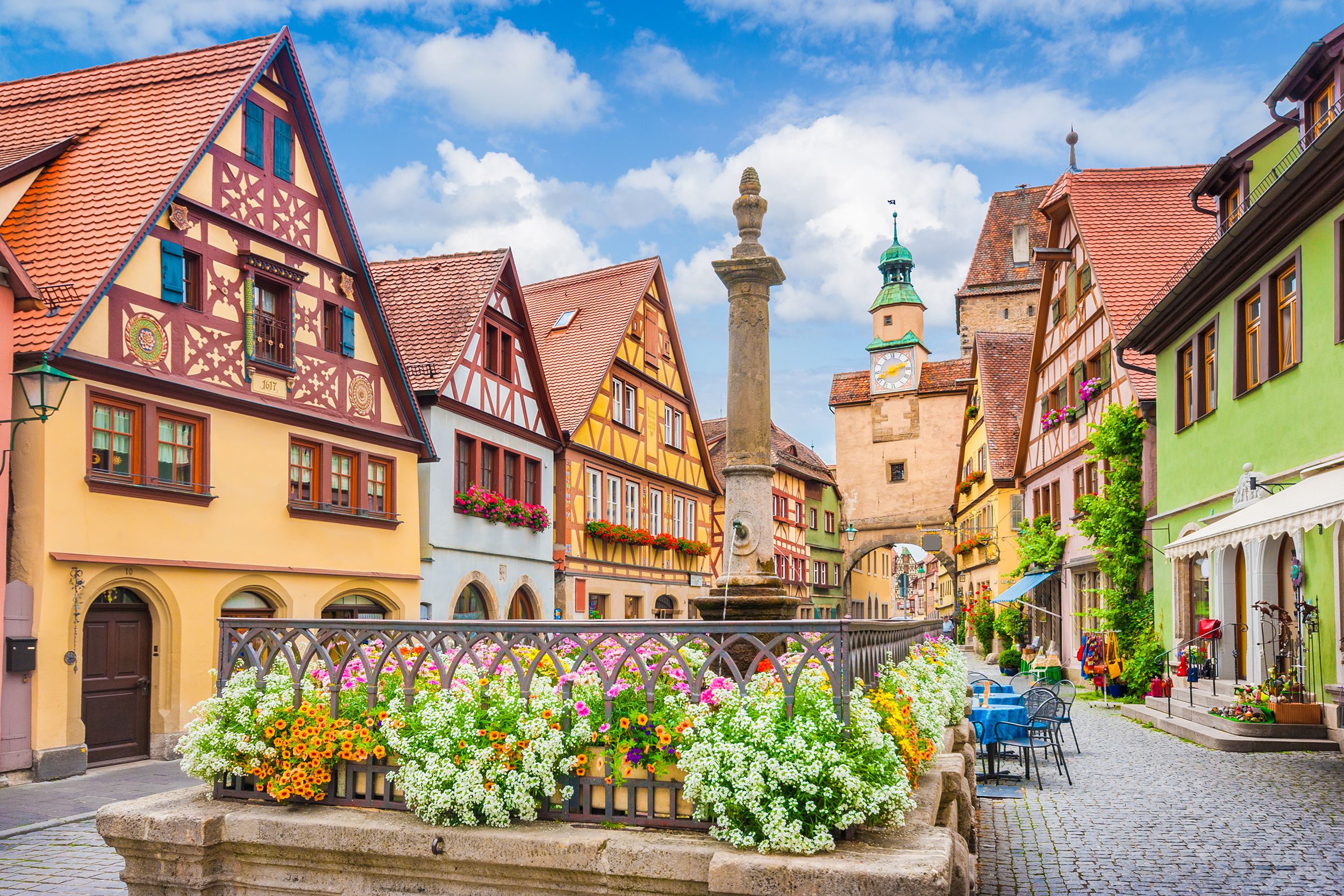 Rothenburg ob der Tauber, Bavaria, Germany