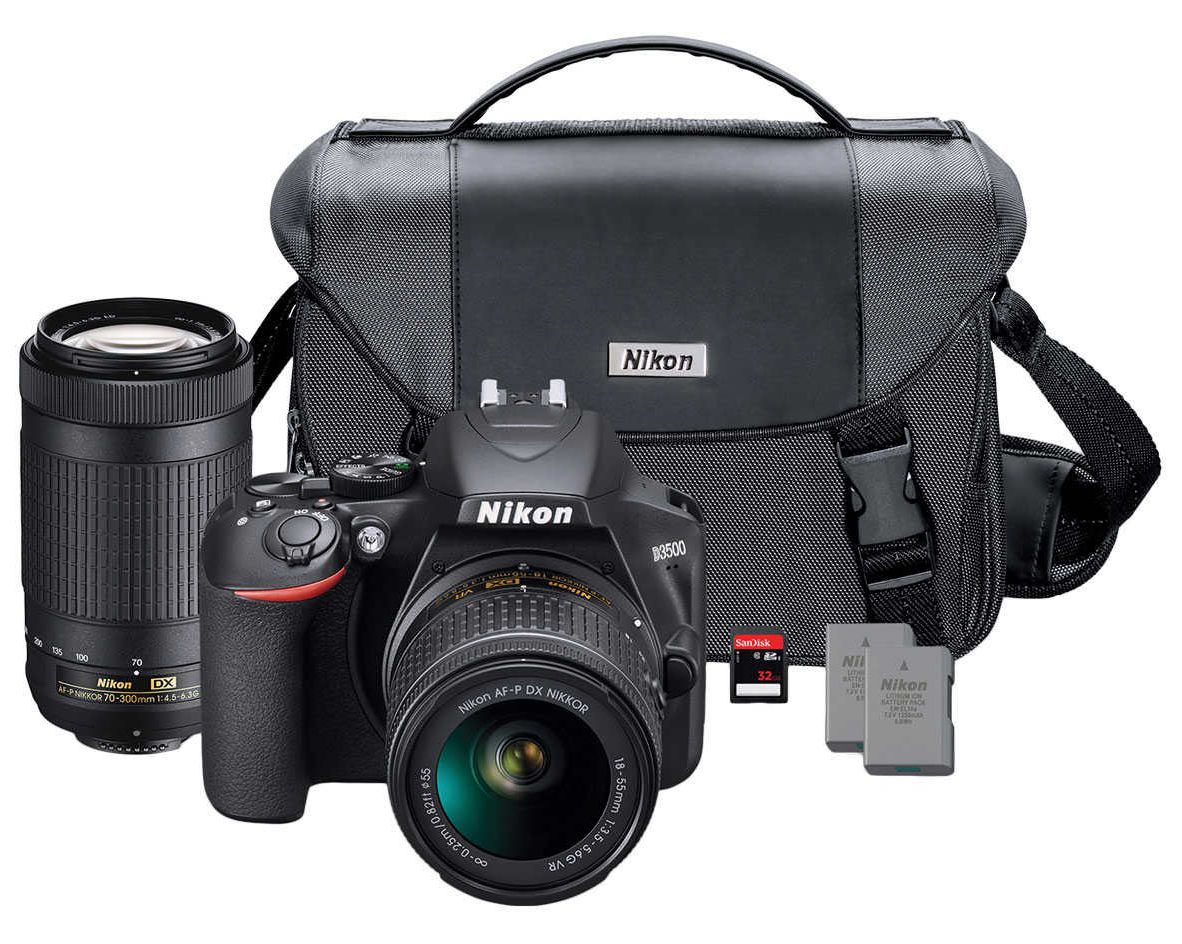 Nikon D3500 DSLR Camera Bundle