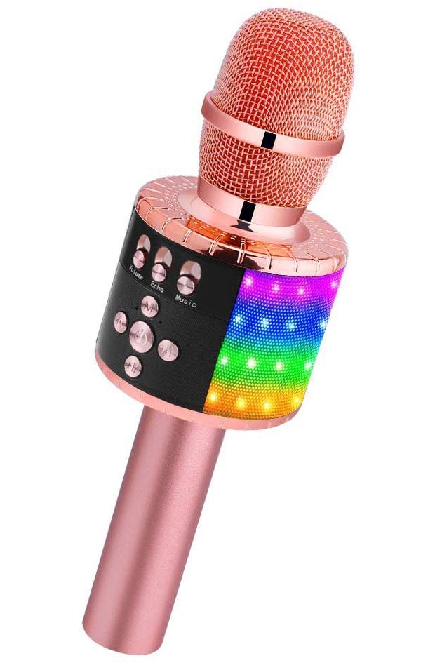 Bonaok Wireless Bluetooth Karaoke Microphone