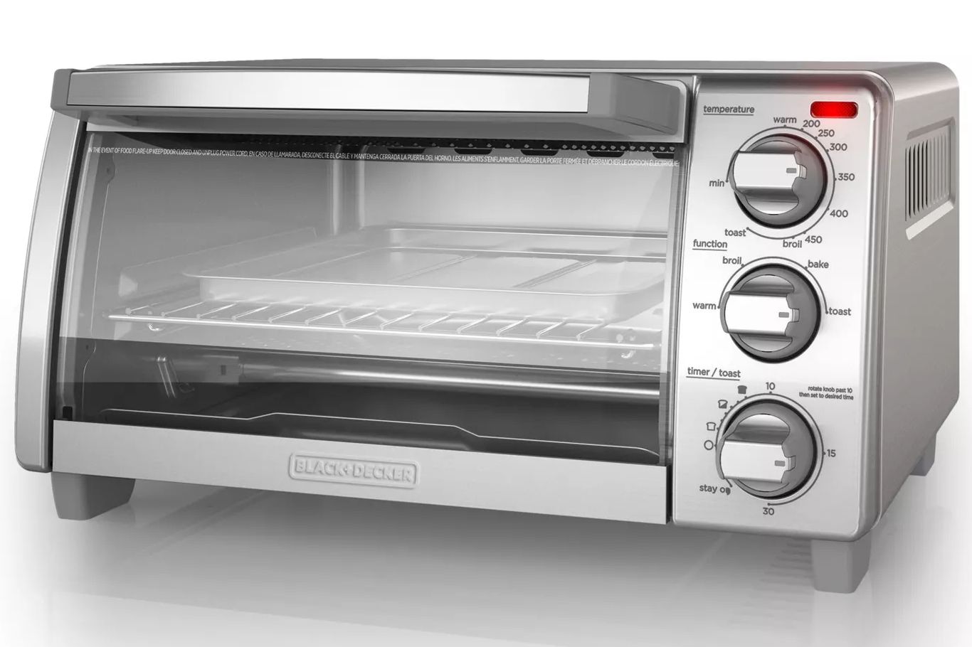 Black and Decker Natural Convection Toaster Oven
