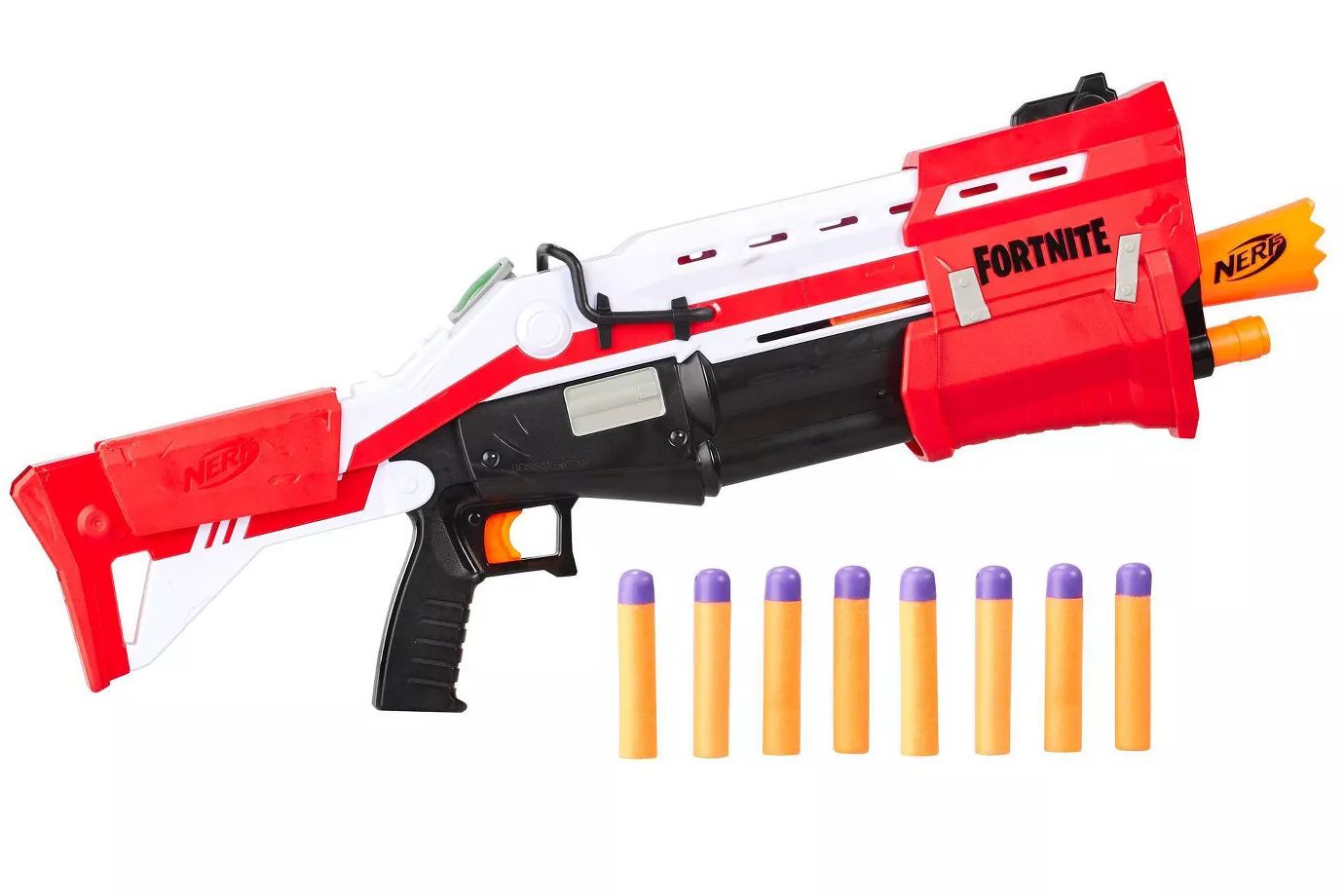 NERF Fortnite TS Blaster - Pump Action MEGA Dart Blaster