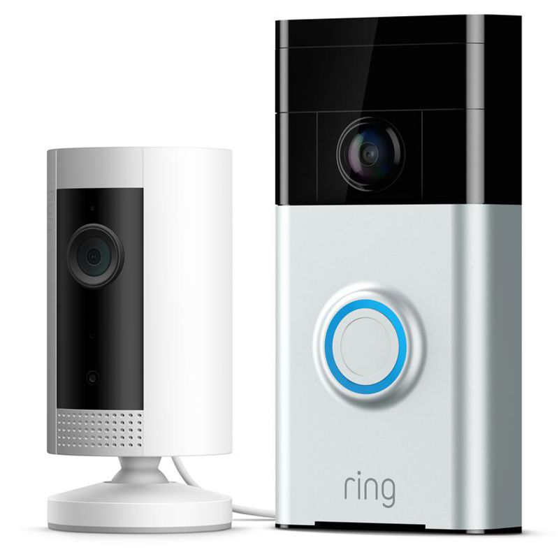 Ring Video Doorbell 1 and Indoor Cam