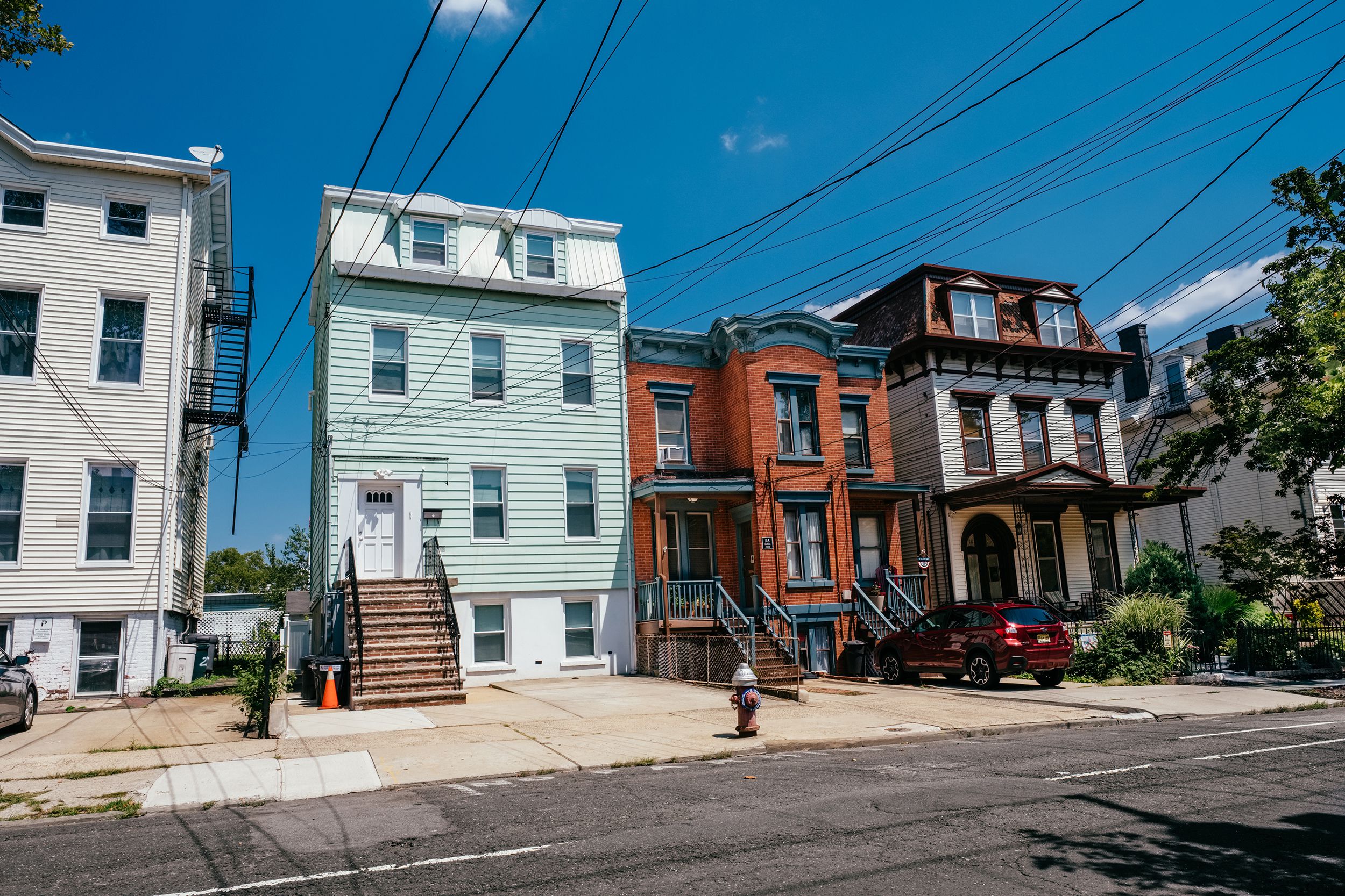 south end of Magnolia Street, Jersey City, New Jersey