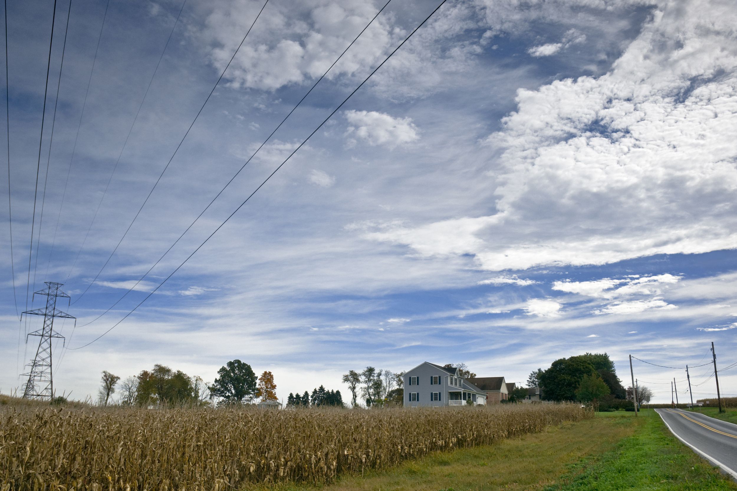 rural countryside, Pennsylvania