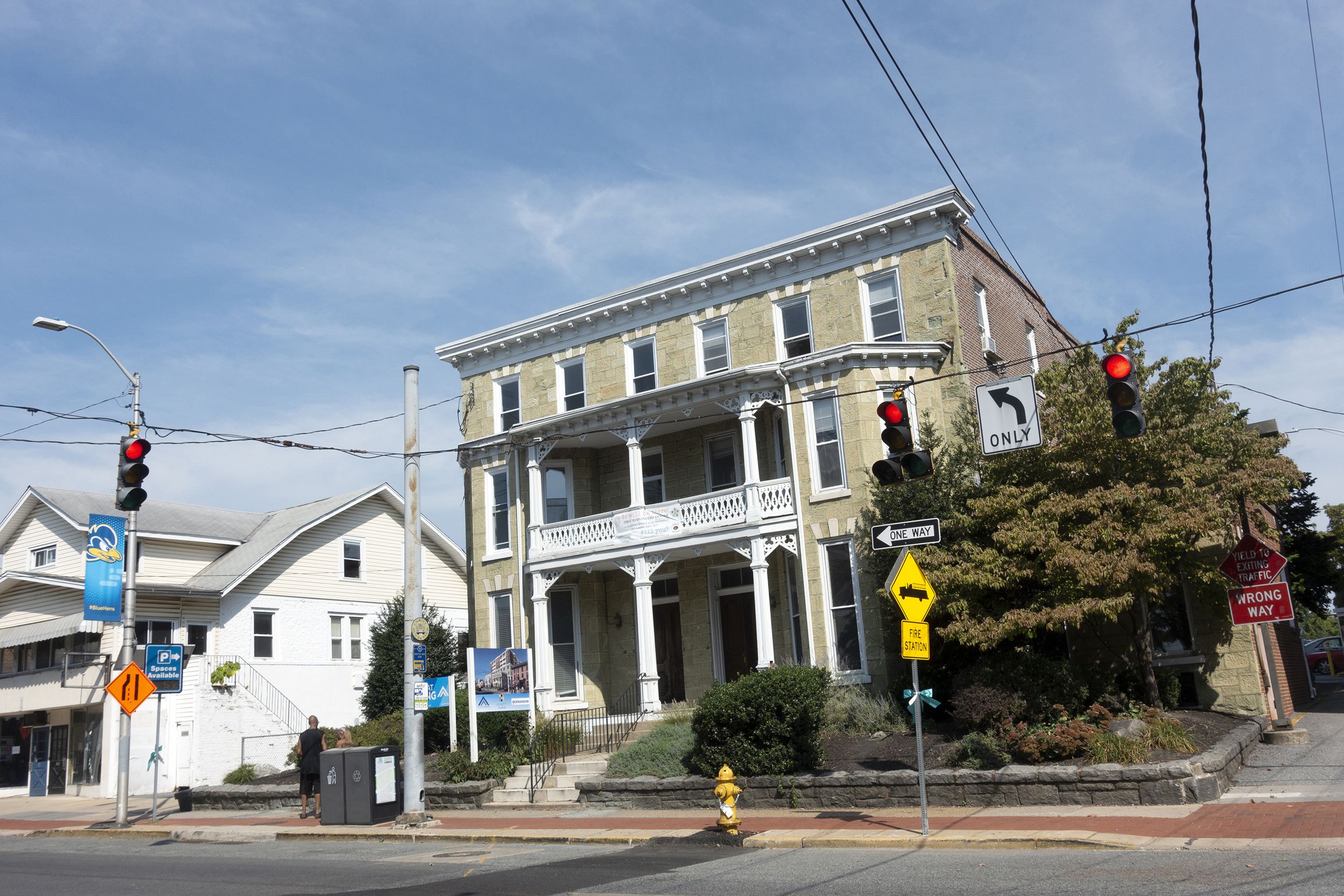 street view of Newark, Delaware
