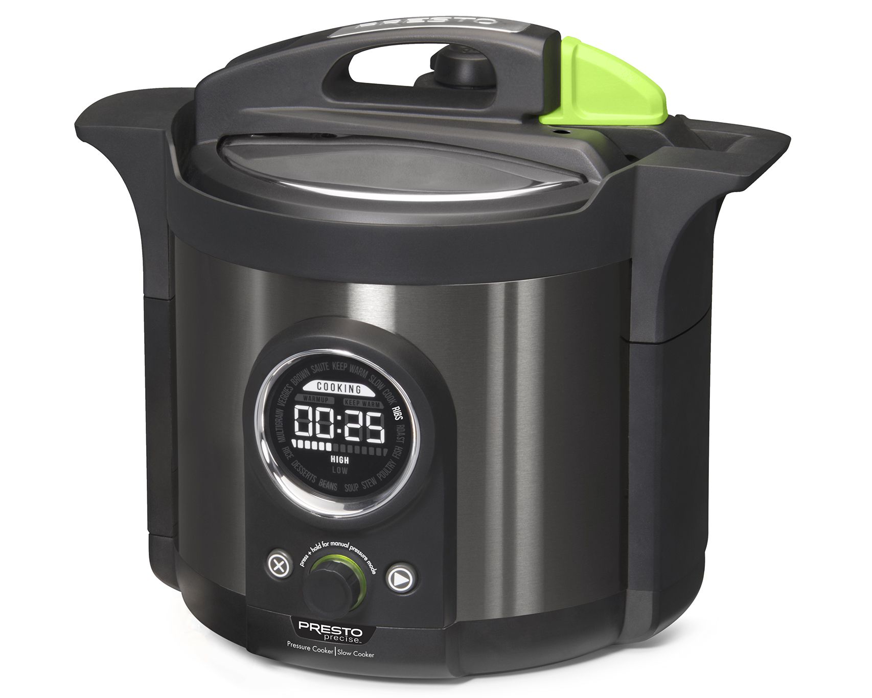 Presto Precise 6-Quart Electric Pressure Cooker Plus 02142