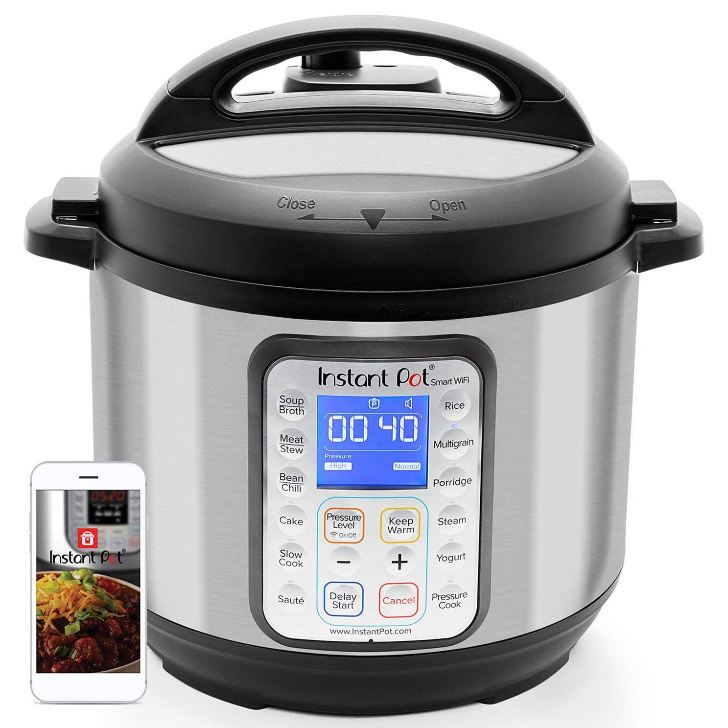 Instant Pot Smart WiFi 6-Quart 8-in-1 Multicooker