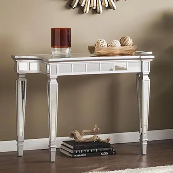 Boston Loft Furnishings Mirrored Console Table